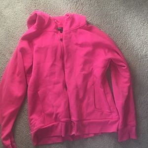 Under armor hot pink jacket